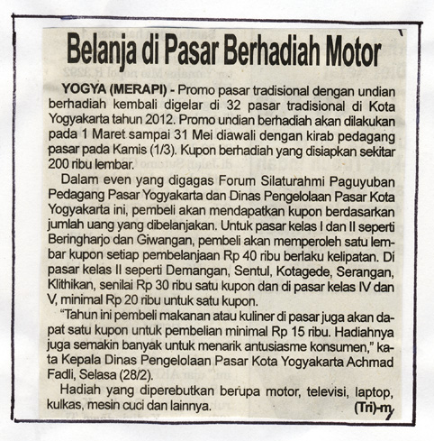 Kliping jogja terbaru